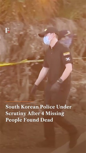 South Korean Police Under Scrutiny After 4 Missing People Found Dead | N18G