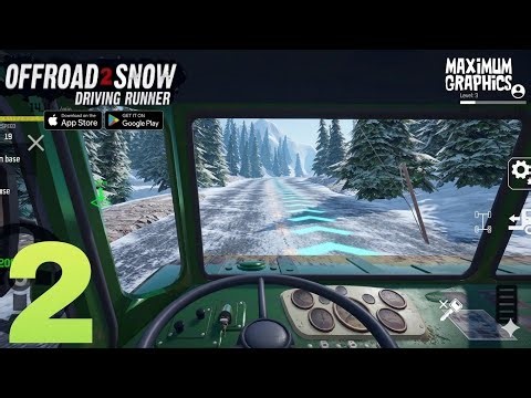 SnowRunner Mobile | Snow Offroad Mud Runner | Open World | Maximum Graphics Gameplay Part-2 Android