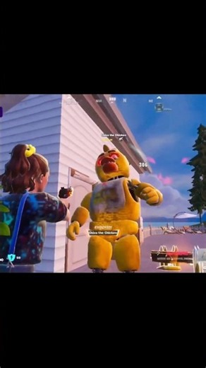 Chica Animatronic Boss location #fortnite #gaming #fortniteclips
