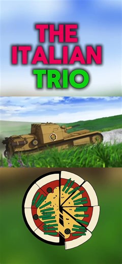 The Italian Trio #GirlsUndPanzer