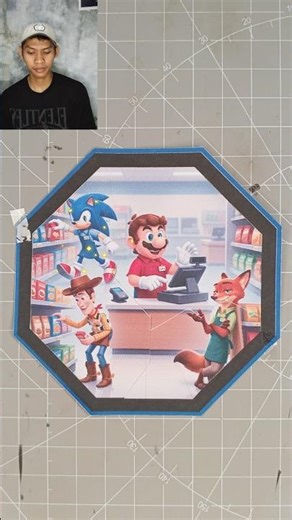 Mario, Buzz Lightyear, Sonic, and Nick Wilde! Working at a convenience store! #mario #sonic #nick