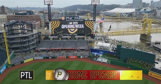 Pittsburgh Pirates Home Opener weather forecast