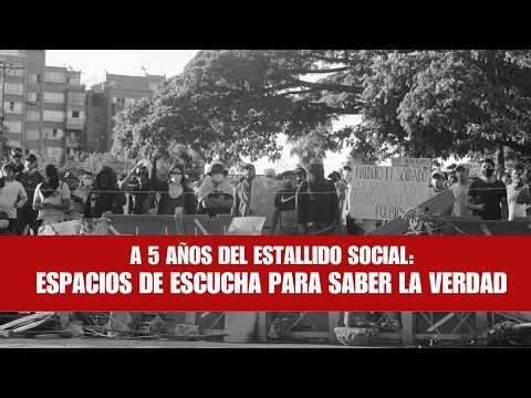 5 años del Estallido Social: espacios de escucha