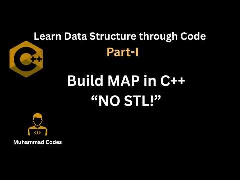Map in C++ Explained with Code | Constructor, Put, Get & Print Functions