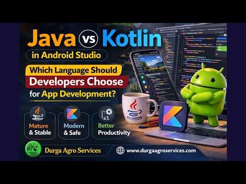 Java vs Kotlin || Smart Solutions for Every Assignment || #DurgaAgroServices