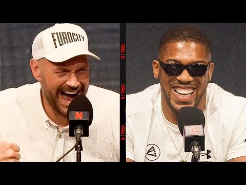HIGHLIGHTS | Fury vs Joshua PRESS CONFERENCE + FIRST FACE-OFF | “IT’S FK’N WAR!”