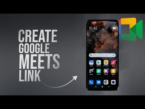 How to Create Google Meet Link in Android Phone (tutorial)