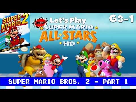 Let's Play New Super Mario All-Stars HD [3] - Super Mario Bros. 2 (Ep. 1)