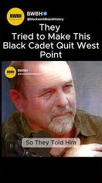 They Ordered Everyone to Ignore This Black Cadet at West Point'' #blackhistory #america #shorts