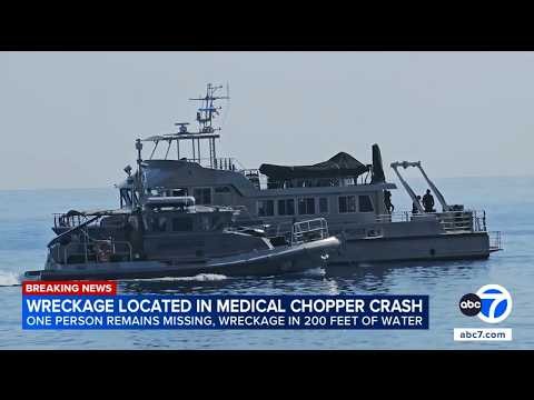 Family identifies missing person in helicopter crash off Catalina Island that killed pilot, nurse
