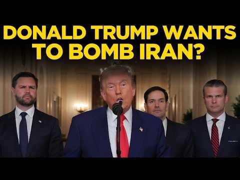 Trump Speech LIVE | US President Trump Ready To Bomb Iran? Negotiations Dismissed as a 'Red Herring'