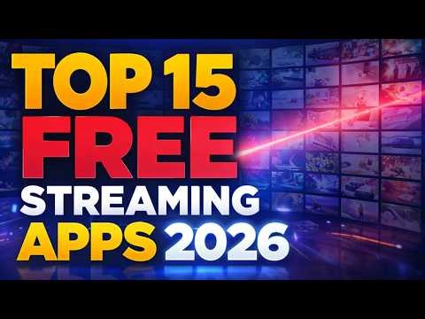 TOP 15 Free Streaming Apps For 2026 | LEGAL Apps For Movies, TV Shows, Live TV - MUST HAVE!