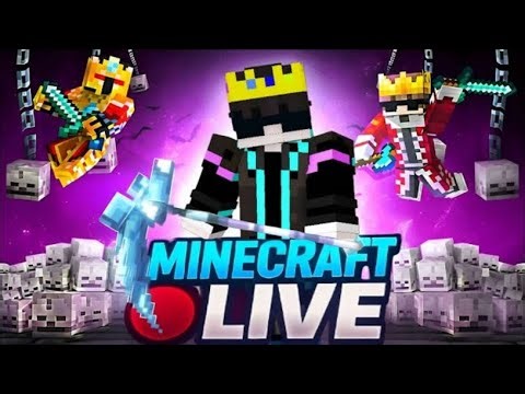Minecraft Public Smp Live | 24/7 Public Server | Java + Pe | #minecraftlive #minecraft