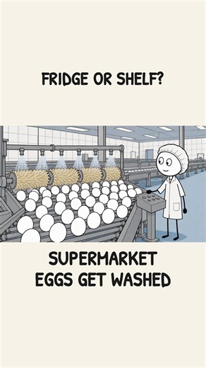 Eggs: Fridge or Shelf? US vs EU Salmonella Rules Explained