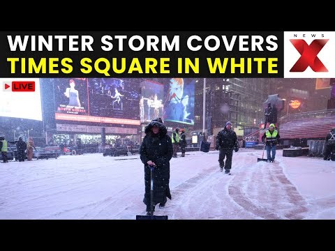 Time Square Snow LIVE: Times Square Snowfall LIVE Updates as Winter Storm Hits New York City