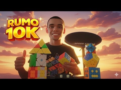 🔥 Treinando CUBO MÁGICO - RUMO 10K INSCRITOS