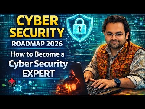 Cyber Security Roadmap 2026 | How to Become a Cyber Security Expert