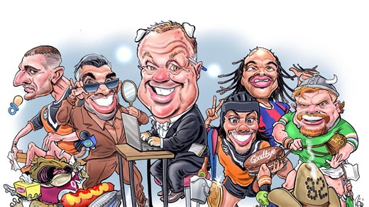Backflips, dummy spits, flops: The unwanted NRL gongs in ‘Bully Ms’