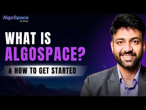 AlgoSpace by 5paisa: Deploy a Strategy in 4 Clicks | Tanmay Kurtkoti