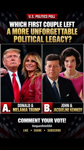 Trump vs. JFK 🇺🇸 Which First Couple Left a Bigger Political Legacy? 🗳