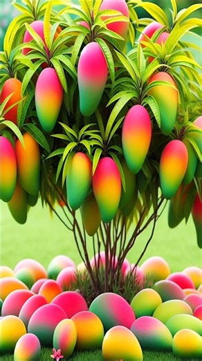 easy and fast method to propagate and grow mango trees #garden #fruits #nature