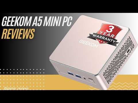 GEEKOM A5 Mini PC Review – Ryzen 5 7430U Compact Desktop with Windows 11 Pro