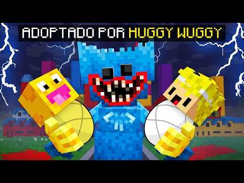 Fui ADOPTADO por una FAMILIA de POPPY PLAYTIME 5 en Minecraft...