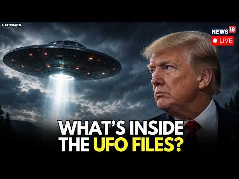 LIVE: US President Exposes The UFO Files After A Shocking Congress Hearing | UFO Files | US Politics