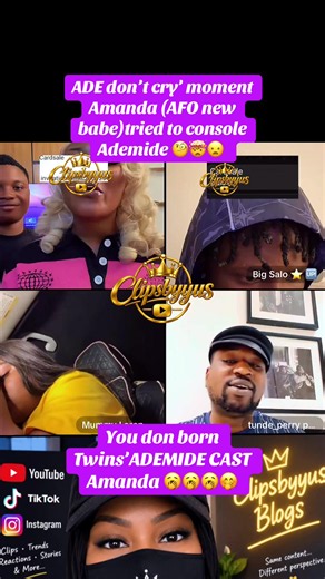 ADE don’t cry moment: Amanda consoles Ademide | AFO new babe clip