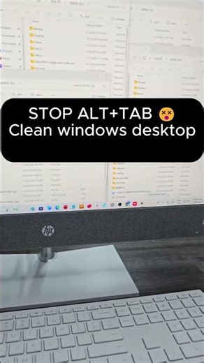 The Ultimate Desktop Declutter (Quick & Easy!)