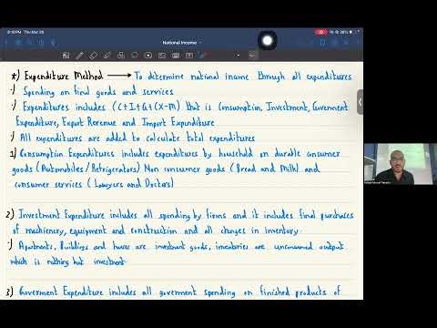 AS Economics 9708 | National Income ( How to Calculate National Income/Purpose of National Income )