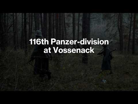 Panzergrenadiers of the 116th Panzer Division in the Hürtgenwald 1944 November.