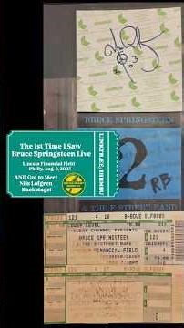 The First and Last Time I Saw Bruce Springsteen Live (for now) Philly in 2003 and Sea Hear Now 2024