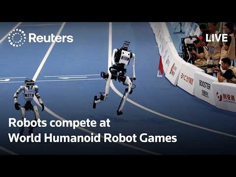 LIVE: Robots compete at World Humanoid Robot Games in Beijing