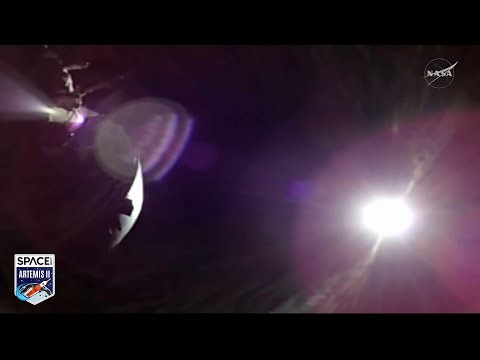 Wow! Artemis 2 crew sees solar eclipse during trip around the moon