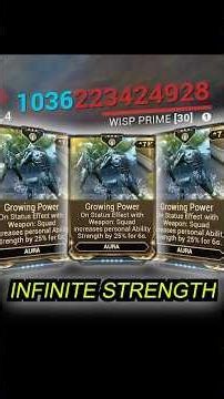 Growing Power Broke #warframe