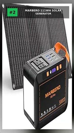 Top 5 Portable Solar Generators 2026 #shorts