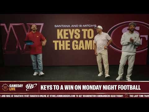 GAMEDAY LIVE IN THE BAY: Commanders vs. 49ers on Monday Night Football | NFL Week 6