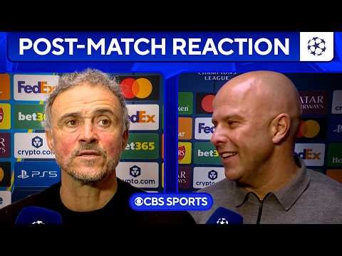 "INTENSE MATCH" Enrique on PSG eliminating Liverpool