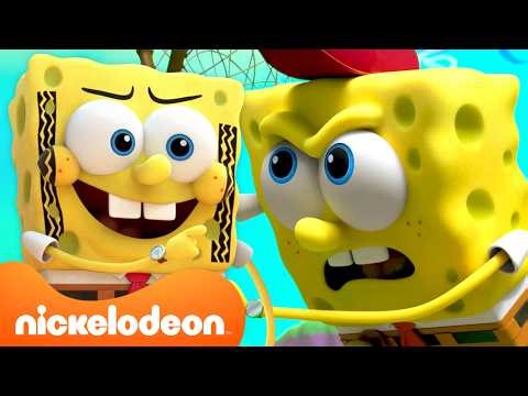 ¡60 minutos de los momentos más valientes en Kamp Koral! ⛺️ con Bob Esponja | Nickelodeon en Español