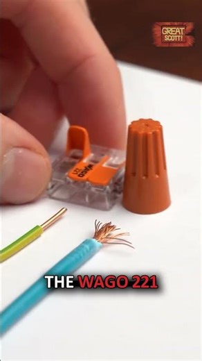 This Connector Helps you to Wire up FAST! #wago #wire #wirenut #electrician #electronics