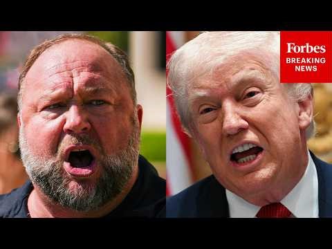 MAGA Rift Deepens As Trump Attacks Iran War Critics—Alex Jones And Candace Owens Respond
