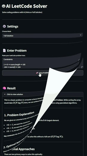 Build an AI LeetCode Solver: Step-by-Step Coding Assistant with Gemini API