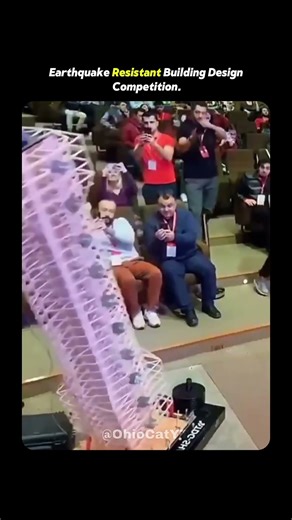 Earthquake-Resistant Building Design Competition 🏗️🌍 | #shorts