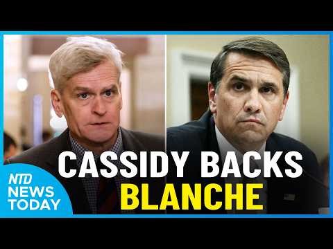 Sen. Cassidy Says He'll Support Blanche for AG; US Economy Loses Jobs in July | NTD News Today Aug 7