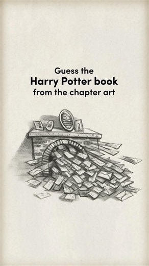 Can you guess the book from the chapter art? #HarryPotter