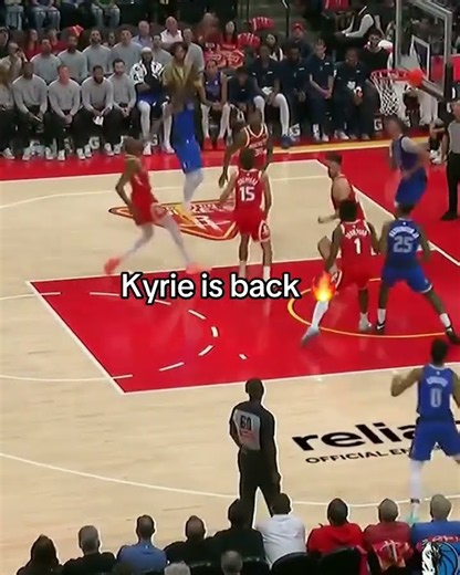 Kyrie is back 🔥