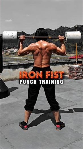 Steel Body PUNCH Power⚡Heavy Shoulder Strength Training #Punchpower