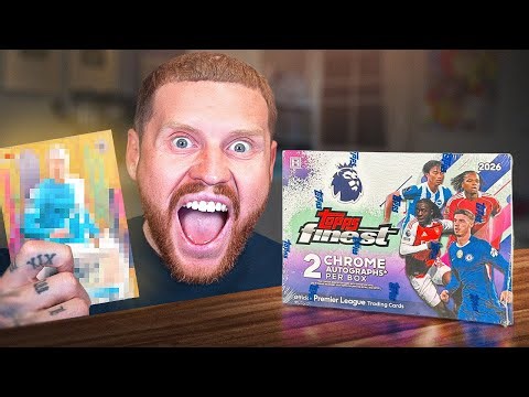 The NEW Topps FINEST Premier League Cards Are HERE...