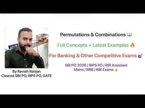 Complete Permutations & Combinations in One Shot 🎯 | Full Concepts + Latest Examples 🔥